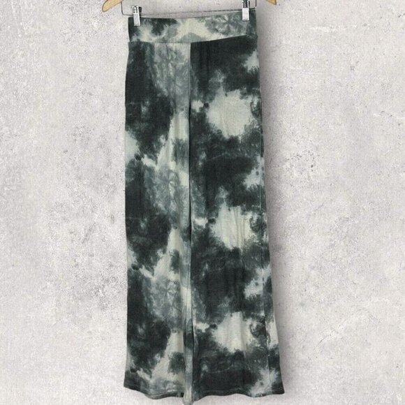 SOCIALITE BNWOT Women fleece tie dye wide leg lounge pants sz small NEW - Picture 1 of 6